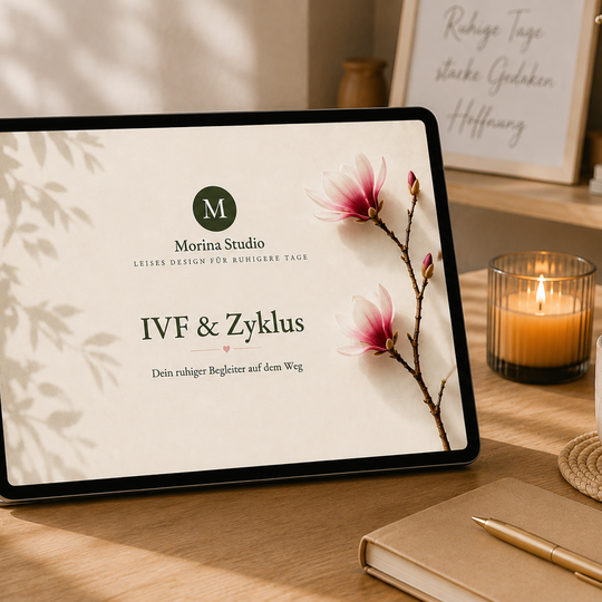 IVF & Zyklus – Digitaler Begleiter für iPad & GoodNotes (tippbar)
