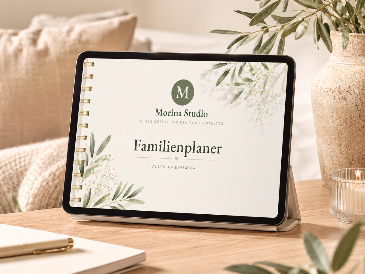 Familienplaner Cover – Detail